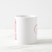Liefde Faalt Nooit Gepersonaliseerd Koffiemok (Center)