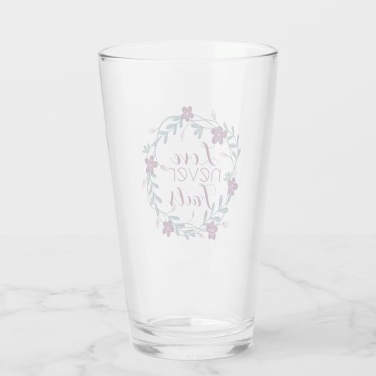 Liefde Faalt Nooit Glas (Achterkant)
