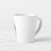 Liefde Faalt Nooit Latte Mok (Rechterhoek)