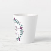 Liefde Faalt Nooit Latte Mok (Voorkant)