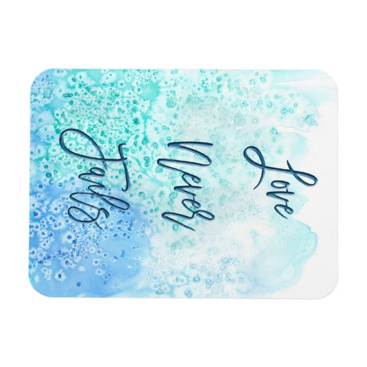 Liefde faalt nooit - Magneet (Horizontaal)