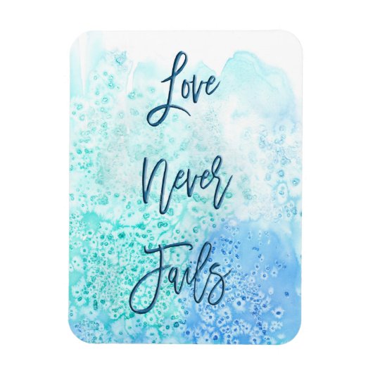 Liefde faalt nooit - Magneet (Verticaal)