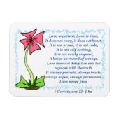 Liefde faalt nooit magneet (Horizontaal)