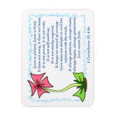 Liefde faalt nooit magneet (Verticaal)