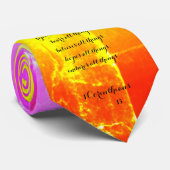 Liefde Faalt Nooit Stropdas (Opgerold)