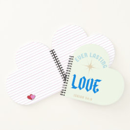 Liefde Faalt Nooit, Trouwen, Huwelijk, Grafische K Notitieboek