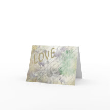 Liefde Faalt Nooit Trouwkaart Dankjewel