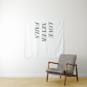 liefde faalt nooit wandkleed (In Situ (horizontaal))