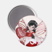 Liefde Fairy Magnet (Voorkant / Achterkant)