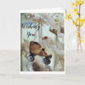 **LIEFDE FAMILIE EN VRIENDEN** PRETTIG KERSTFEEST KAART (Gele Bloem)