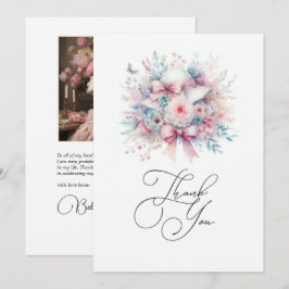 Liefde Fancy Vrijgezellenfeest Foto Bedankkaart