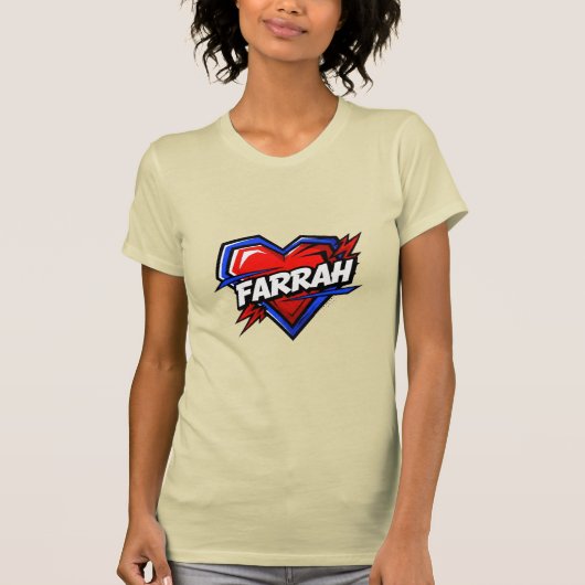 Liefde Farrah T-shirt (Voorkant)