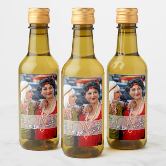 LIEFDE Favoriete Foto Wijn Etiket (Flessen)