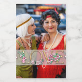 LIEFDE Favoriete Foto Wijn Etiket (Enkel label)