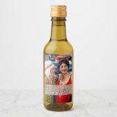 LIEFDE Favoriete Foto Wijn Etiket (Voorkant)