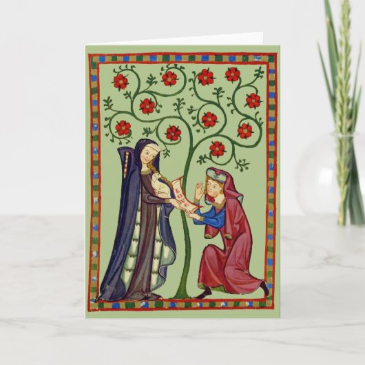 Liefde Feestdagen Kaart (Voorkant)