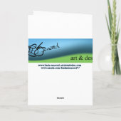 Liefde Feestdagen Kaart (Achterkant)