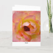 Liefde Feestdagen Kaart (Achterkant)