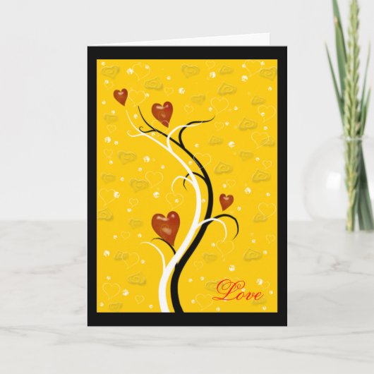 Liefde Feestdagen Kaart (Voorkant)
