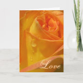 Liefde Feestdagen Kaart (Voorkant)