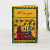 Liefde - feestdagen kaart (Voorkant)