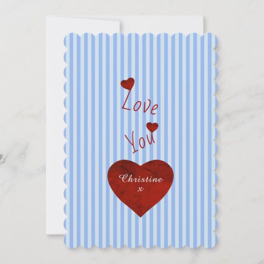 Liefde Feestdagenkaart (Voorkant)