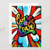 Liefde Feestdagenkaart (Voorkant / Achterkant)