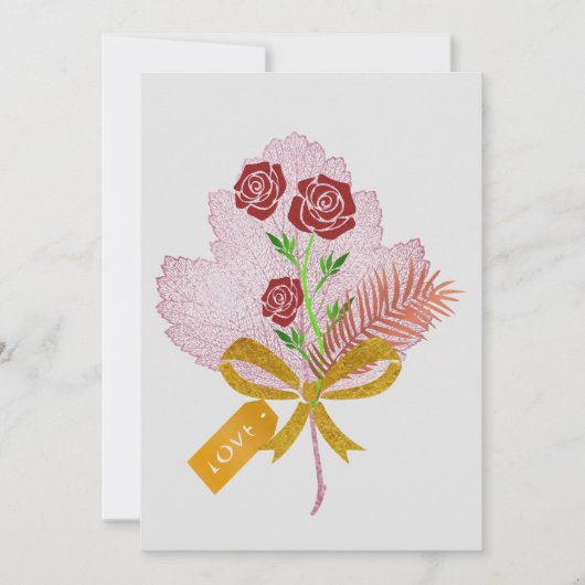 liefde feestdagenkaart (Voorkant)