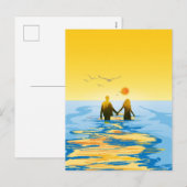 Liefde Feestdagenkaart (Voorkant / Achterkant)