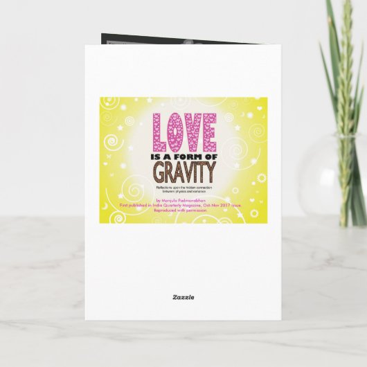 LIEFDE FEST KAART (Achterkant)