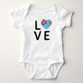 Liefde - Fiji Flag Romper (Voorkant)
