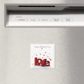 Liefde - Fijne Valentijnsdag Magneet (Insitu (Vaatwasser))