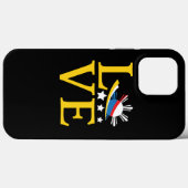 Liefde - Filippijnse vlag typografie kunst Case-Mate iPhone Case (Achterkant (horizontaal))
