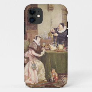 Liefde filter, 1885 (m/c verhoogd met wit) iPhone 11 hoesje