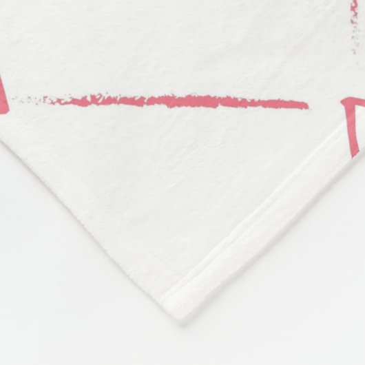 Liefde Fleece Deken (Hoek)