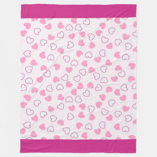Liefde Fleece Deken (Voorkant)