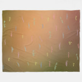 Liefde Fleece Deken (Voorkant (Horizontaal))