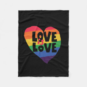 Liefde Fleece Deken