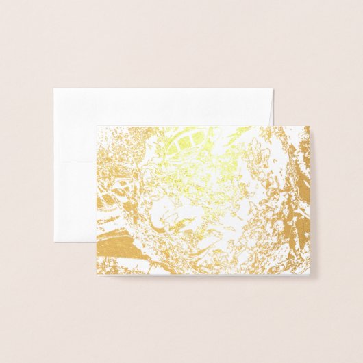 liefde folie kaarten (Voorkant met envelop)