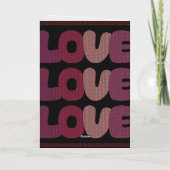 Liefde Folie Wenskaart (Achterkant)