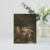 Liefde fontein van Jean-Honore Fragonard Briefkaart (Staand voorkant)