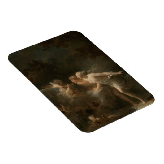 Liefde fontein van Jean-Honore Fragonard Magneet (Rechterzijde)