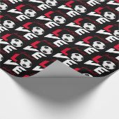 Liefde football cadeaupapier (Hoek)