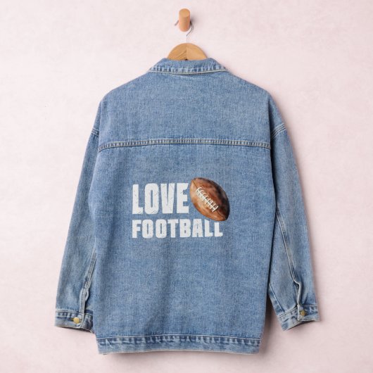 Liefde Football Denim Jacket (Hangar)
