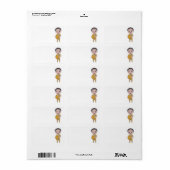 Liefde football etiket (Full Sheet)