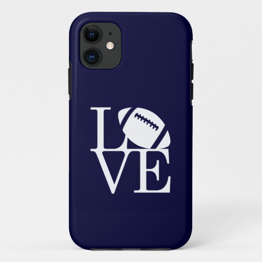 Liefde Football iPhone 5 Hoesje (Achterkant)