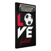 Liefde football mini klembord (Schuin)
