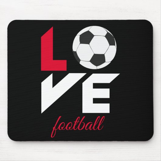 Liefde football muismat (Voorkant)