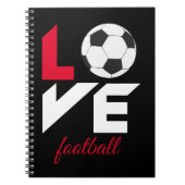 Liefde football notitieboek (Voorkant)