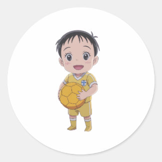 Liefde football ronde sticker